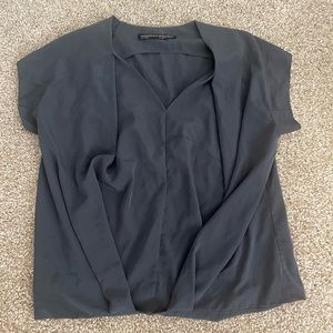 All Saints spitafields faded black cross cross top